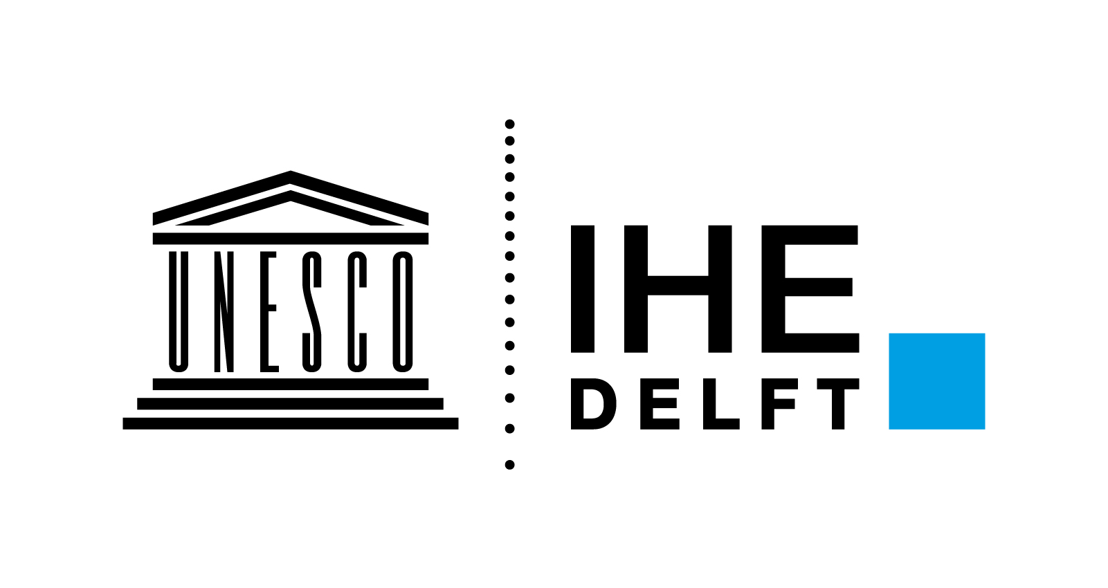 Logo van Unesco-IHE instituut in Delft