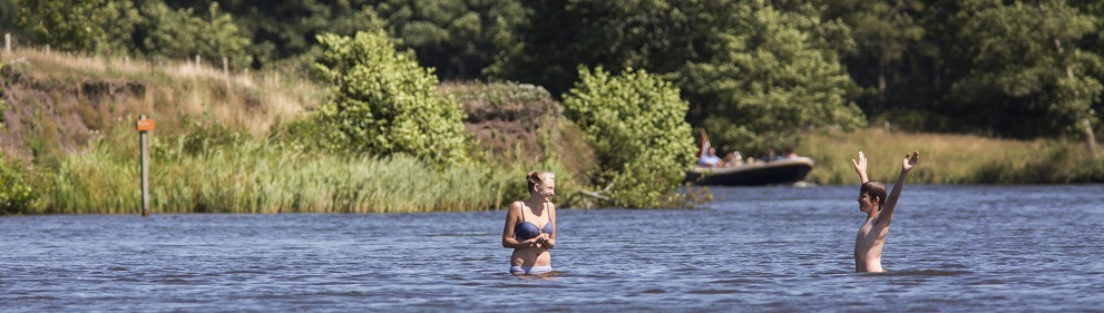 Zwemmen in meer